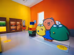 Verkleedhoek met Boris Beer in het nijntje museum